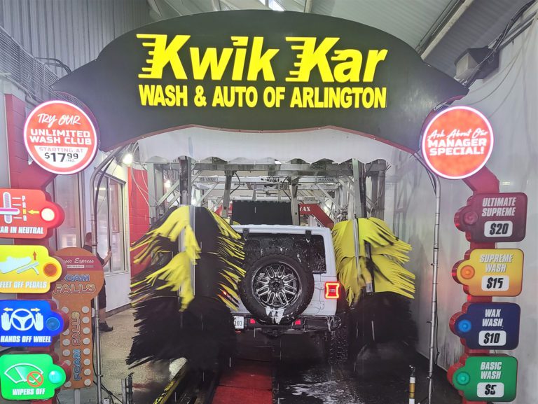 Car Wash in Arlington, Kwik Kar Wash & Auto of Arlington