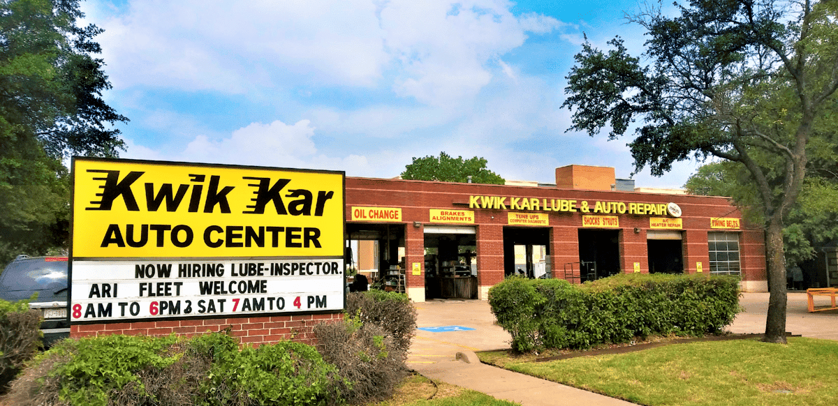 Kwik Kar Lube & Auto Repair - Dallas, Texas